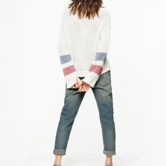 Zadig & Voltaire Bea Sweater in Blanc - sz Medium - Picture 4 of 11